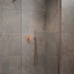 Стационарен параван MODO NEW II brushed copper (старо злато) от 70 до 90 см.