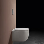 Окачен санитарен фаянс Axa Avani collection 50x35.5 с soft close seat - Glossy White