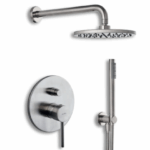 Вграден душ комплект  Modea ETNA Minimal, матиран никел 00-08700/BN