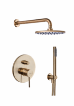 Вграден душ комплект  Modea ETNA minimal, цвят Brushed Gold